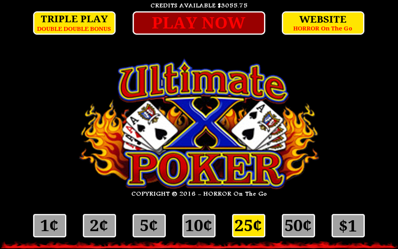 Ultimate X Poker Online Logo